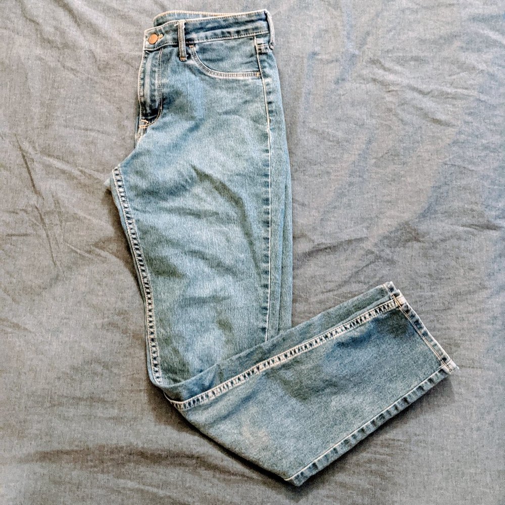 Light blue jeans